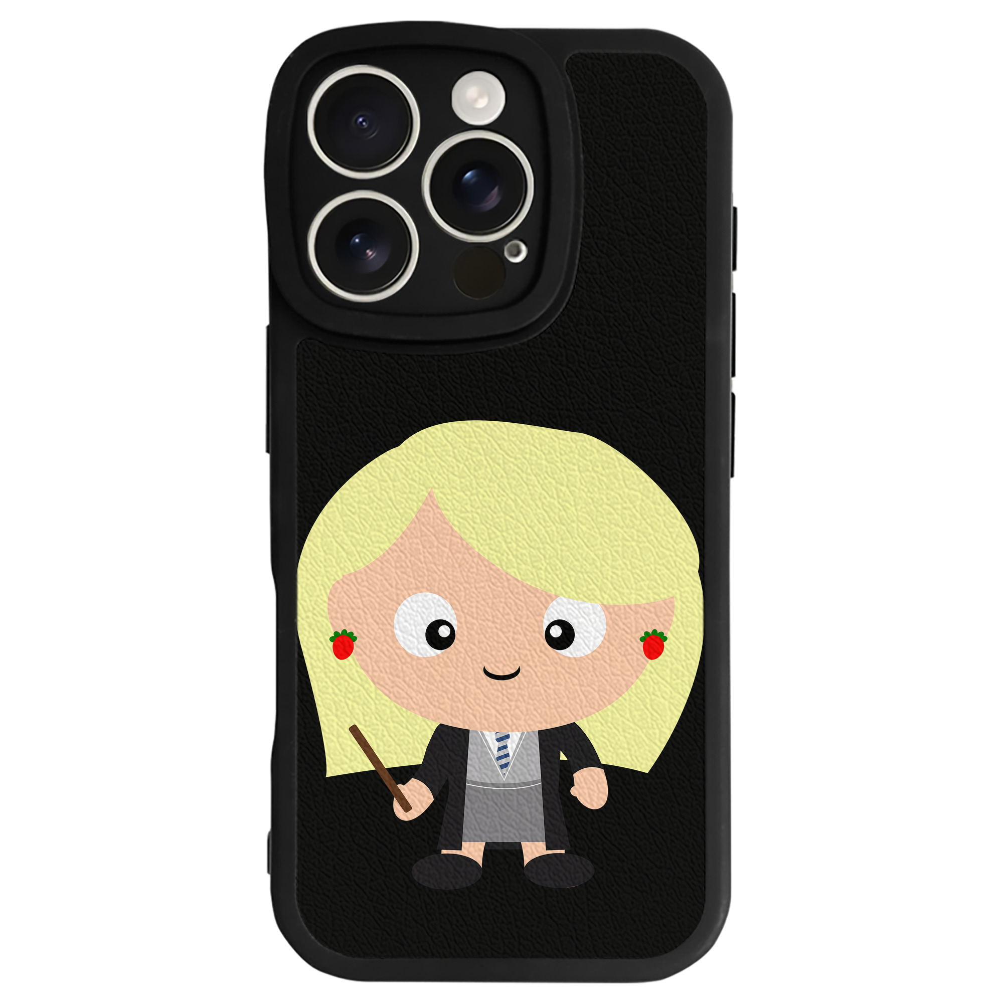 （画像用） Harry Potter ハリー・ポッターシリーズ 【iPhone 16シリーズ対応】シリコンスマホケース（レザー調） 材質：シリコン
